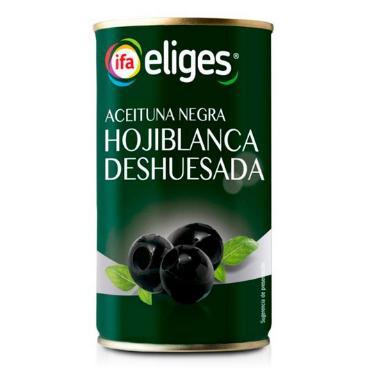 Aceituna hojiblanca negra sin hueso - Eliges - 150g