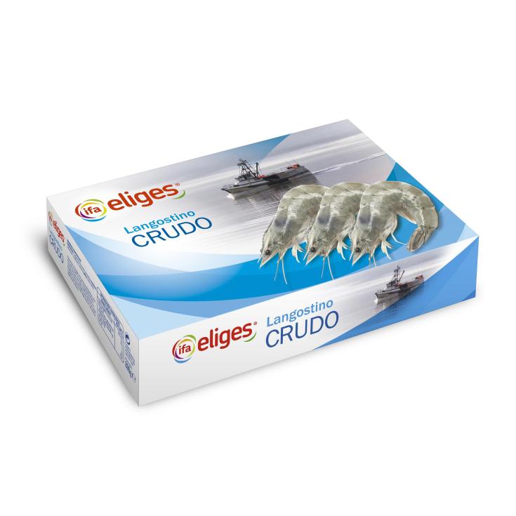 Langostino crudo 48/64 Eliges - 800g