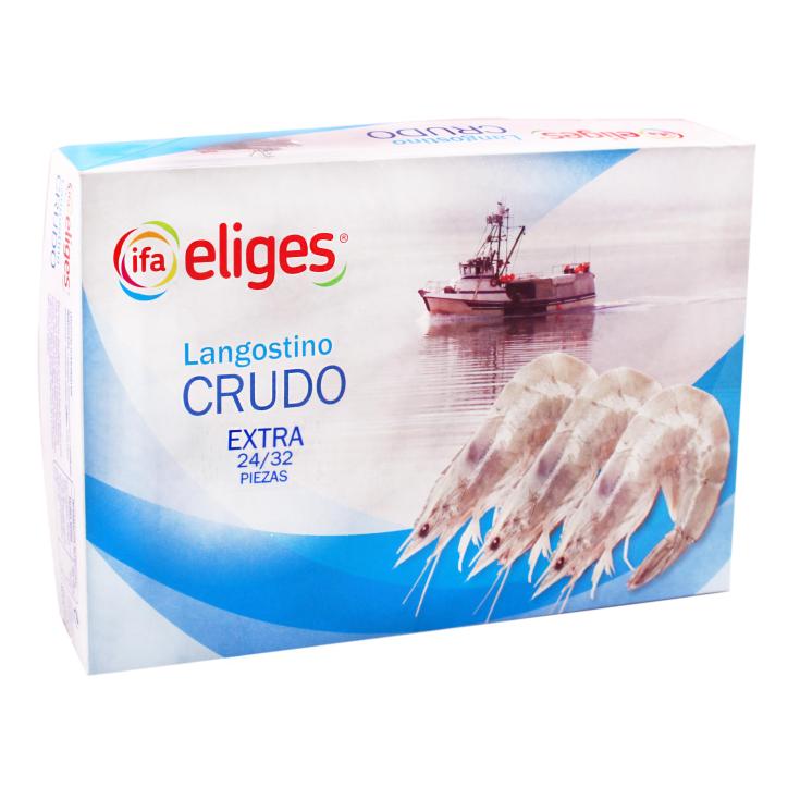 Langostino crudo 24/32 piezas - Eliges - 800g