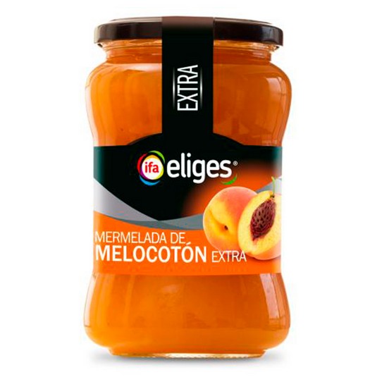 Mermelada de melocotón - Eliges - 650g
