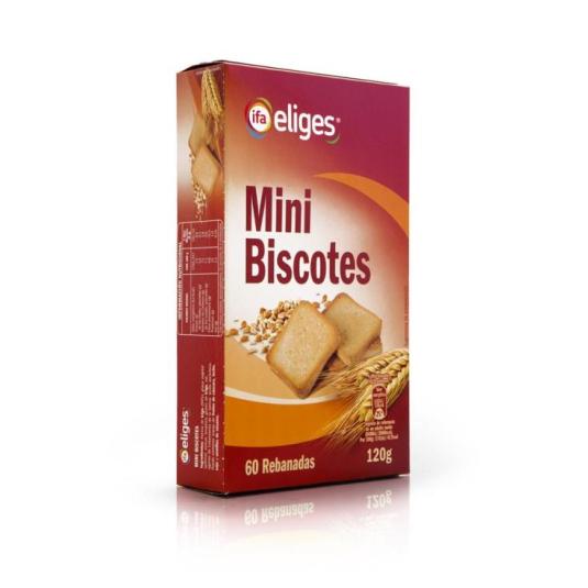 Mini biscotes - Eliges - 120g