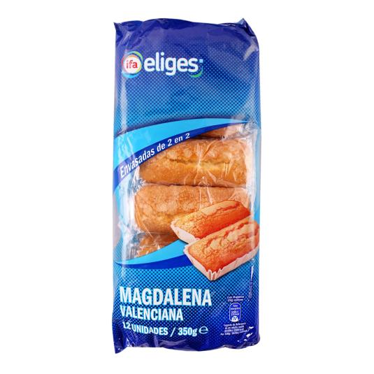 Magdalenas valencianas 12 uds - Eliges - 350g