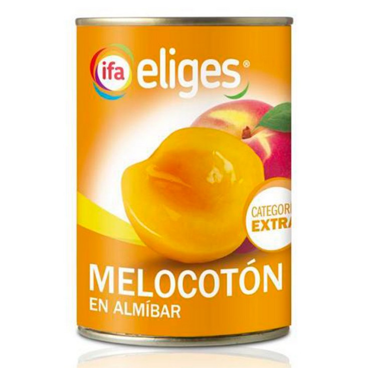 Melocotón en almíbar - Eliges - 240g