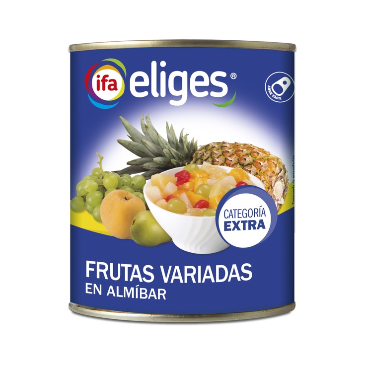 Frutas variadas en almibar Frutas variadas en almibar
