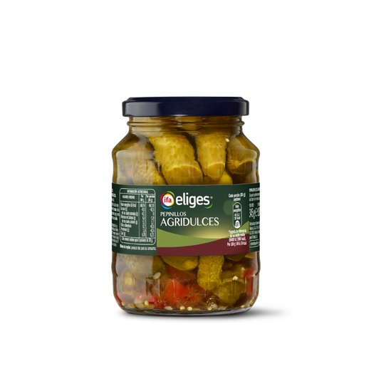 Pepinillos agridulces 180g