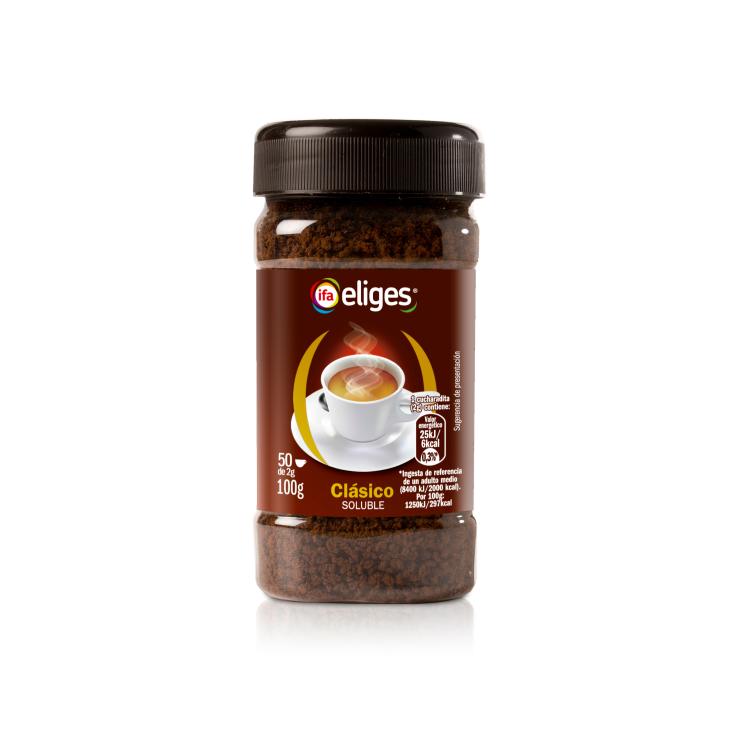 Café soluble natural Eliges - 100g