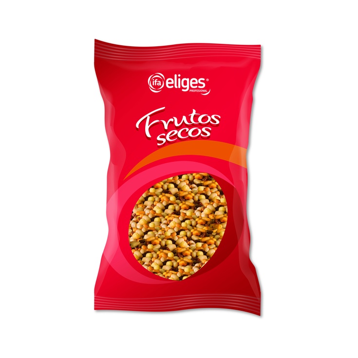 COCKTAIL FRUTOS SECOS SIN PIEL CON SAL BOLSA 900G