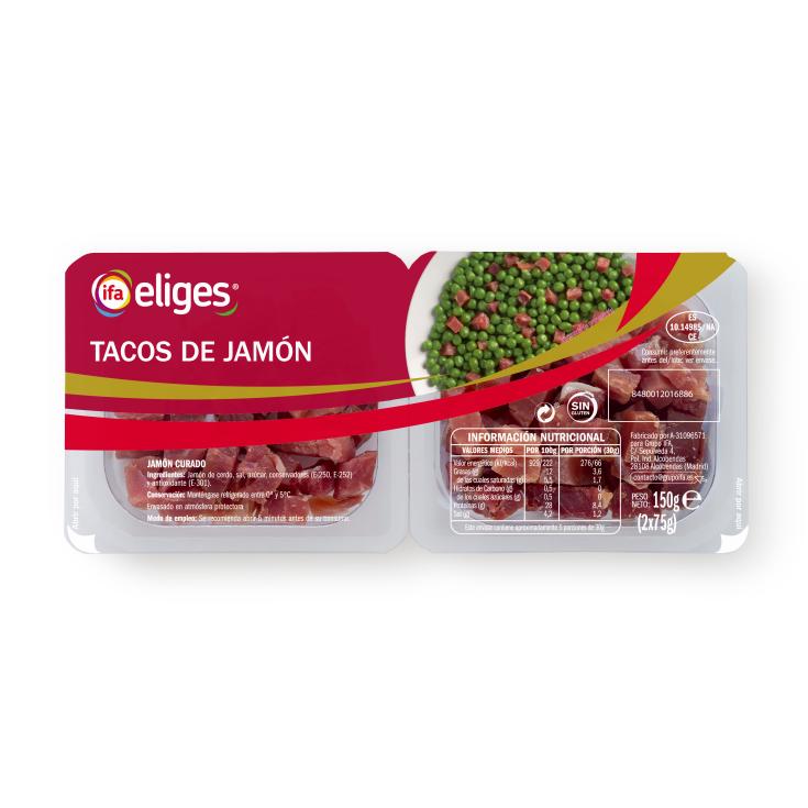 Tacos de jamón serrano curado - Eliges - 150g