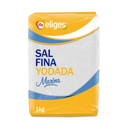 Sal fina yodada - Eliges - 1kg