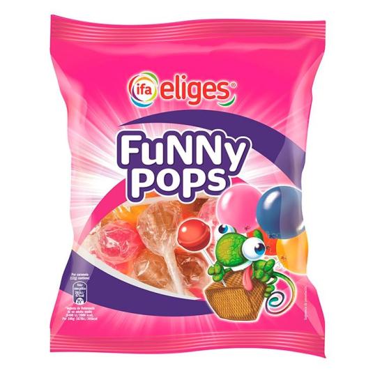 Caramelo con palo Funny Pops - Eliges - 144g