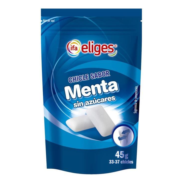 Chicles Menta Sin Azúcar 45g