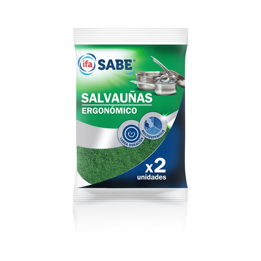 Salva uñas ergonómico bolsa 2 unidades