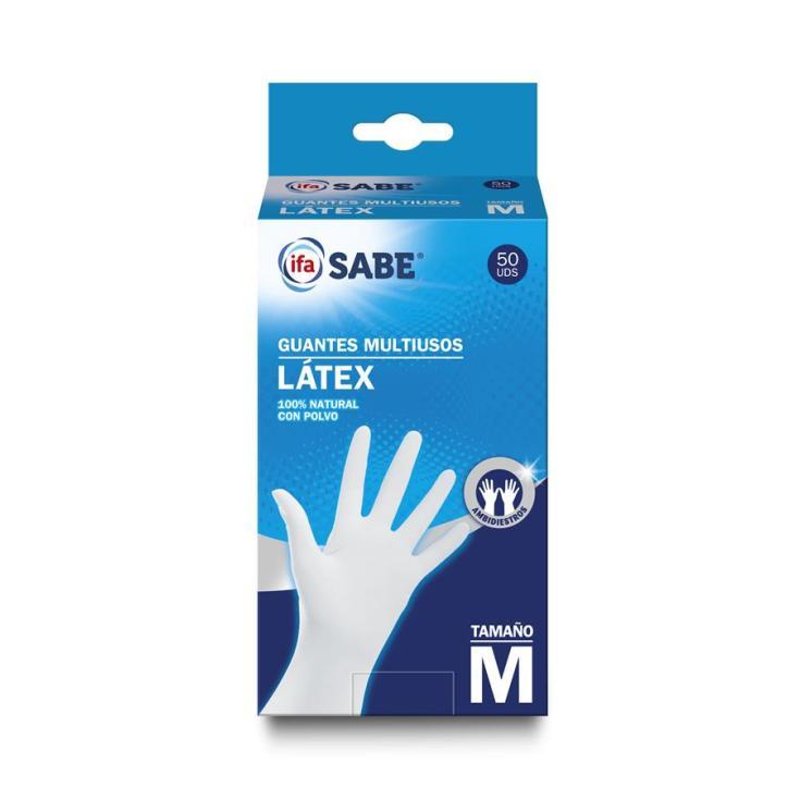 Guantes Látex Mediano 50 uds