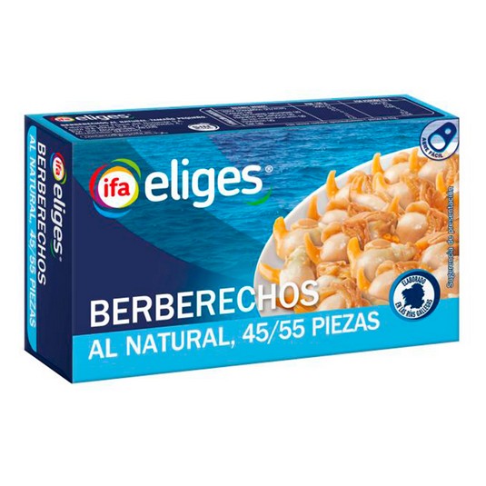 Berberechos al natural 45/55 - Eliges - 63g