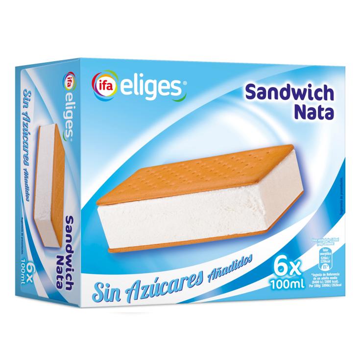 Sandwich de Nata - Eliges - 6x100ml