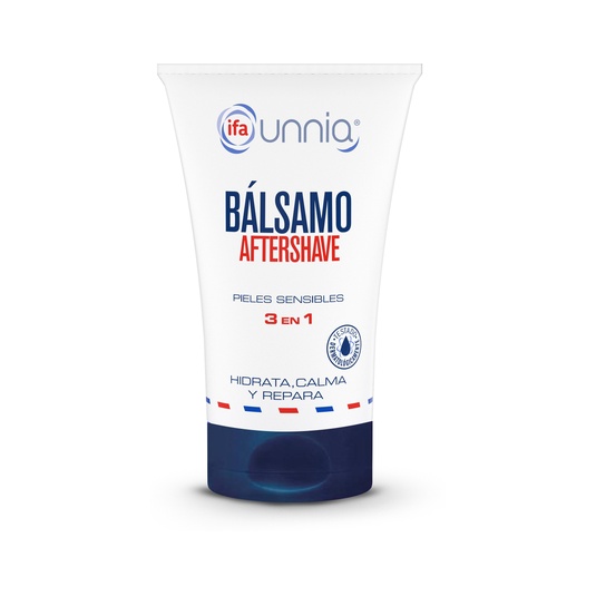 Balsamo aftershave 3 en 1, tubo de 125ml