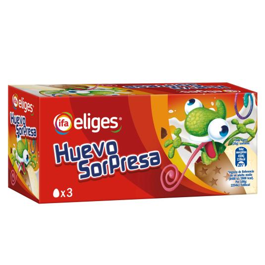 Huevos sorpresa - Eliges - 3x20g