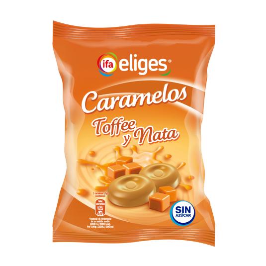 Caramelos Toffee y Nata 90g