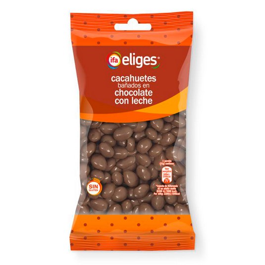 Cacahuetes de chocolate con leche - Eliges - 250g