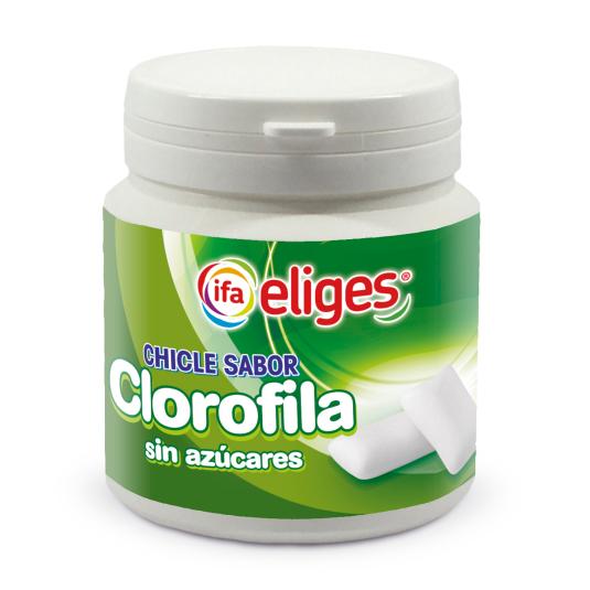Chicles clorofila sin azúcar 80 uds 100g