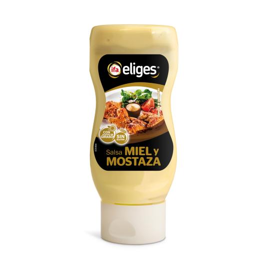 Salsa Miel Y Mostaza Bocabajo - Eliges - 300ml