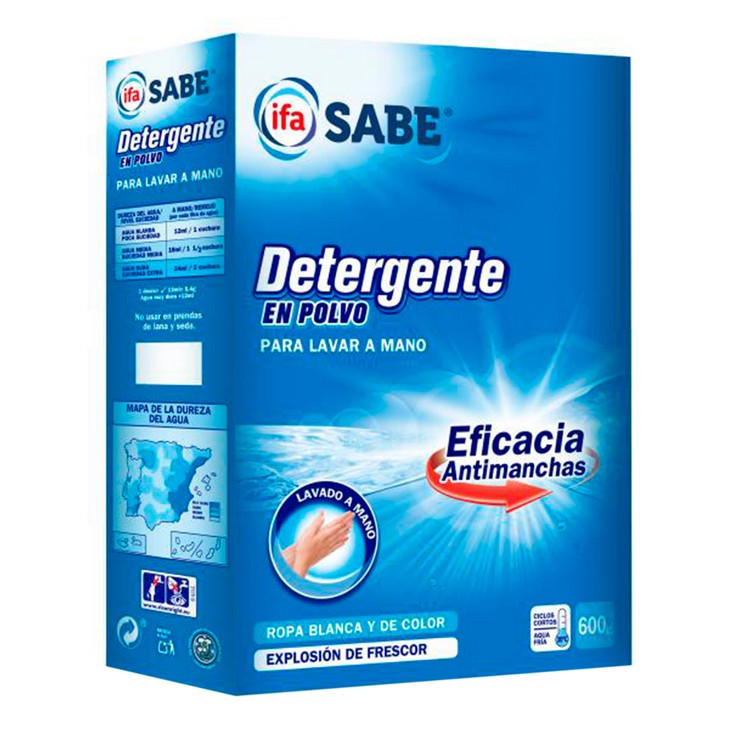 Detergente en Polvo para Lavado a Mano - Sabe - 600g