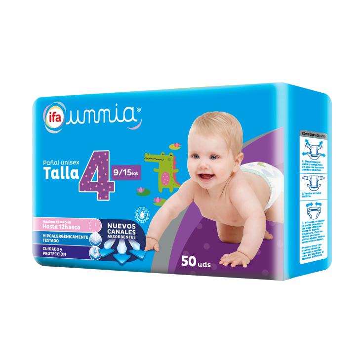Pañales Talla 4 (9-15Kg) Extra 168 uds - E.leclerc Pamplona