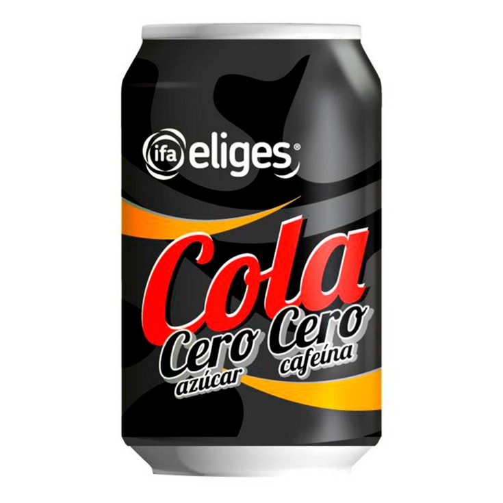 Refresco de cola cero cero - Eliges - 33cl