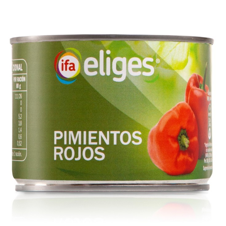 Pimientos rojos 125g
