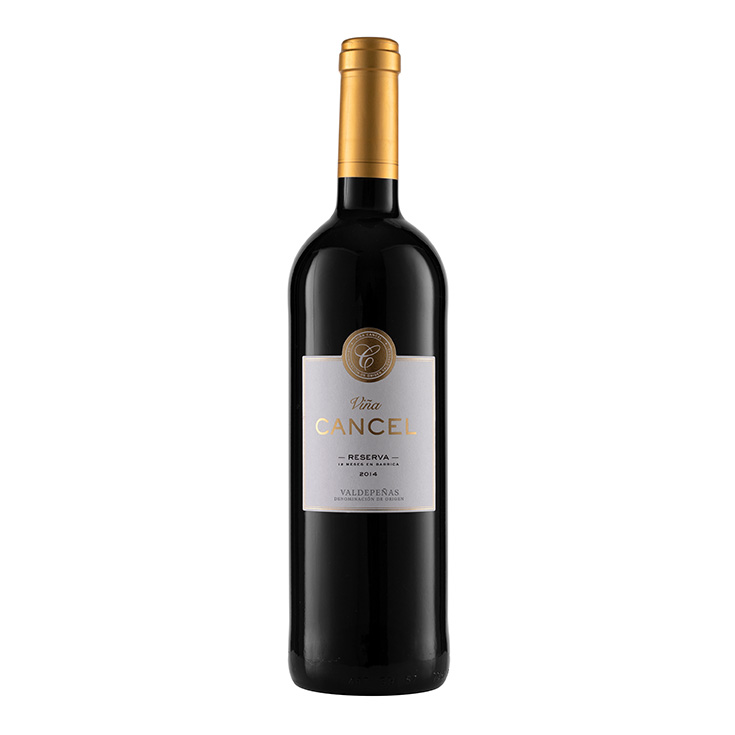 Vino tinto reserva en botella de 75cl Vino tinto reserva en botella de 75cl