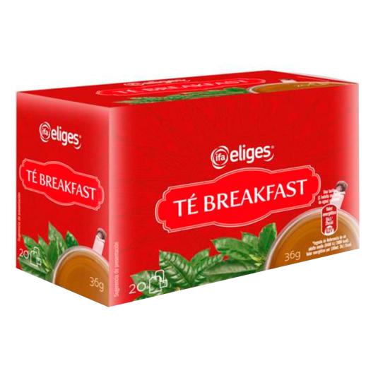 Infusión té breakfast - Eliges - 20 uds