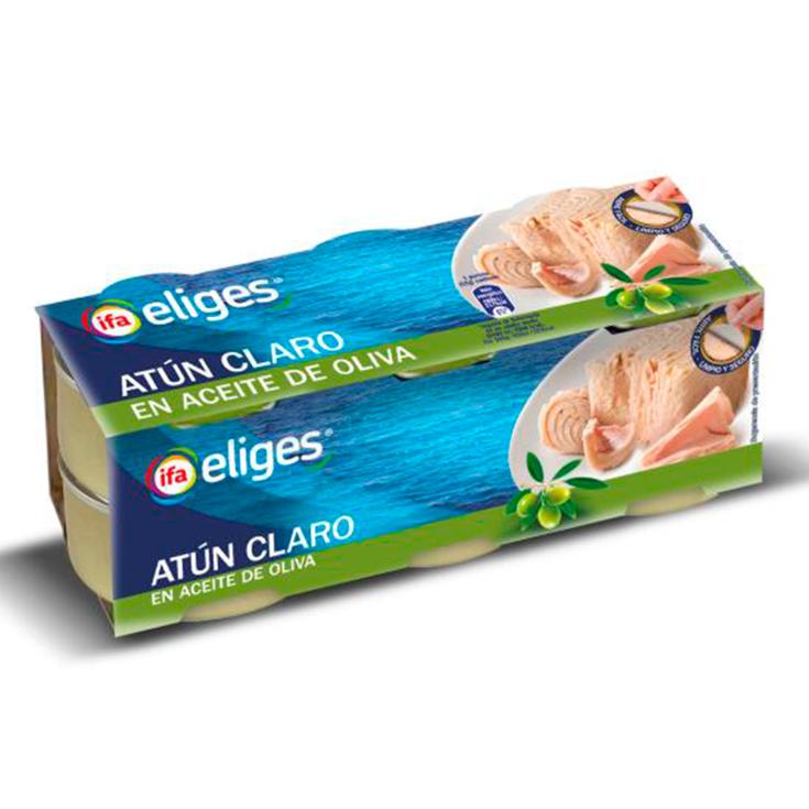 Atún Claro en Aceite de Oliva - Eliges - 6x52g