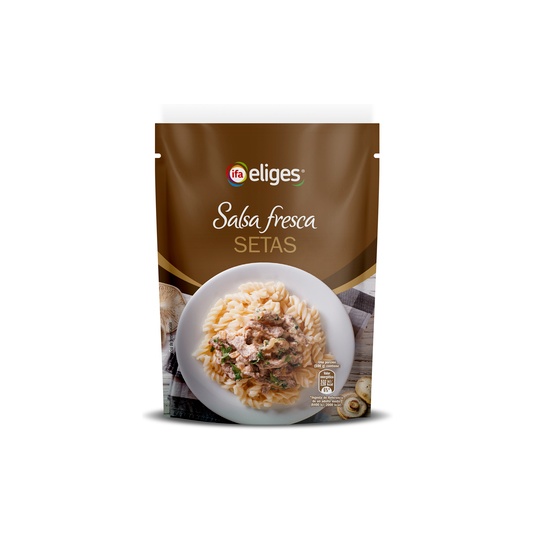 Salsa Refrigerada de Setas 200 g