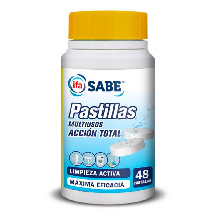 Pastillas higienizantes multiusos - Sabe - 48 uds