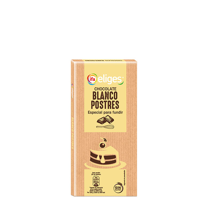 Chocolate Blanco Postres Especial para Fundir - 200gr