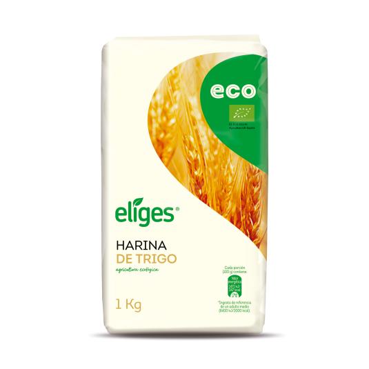 Harina de trigo ecológico - Eliges - 1kg