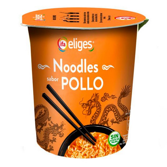 Noodles sabor pollo - Eliges - 65g