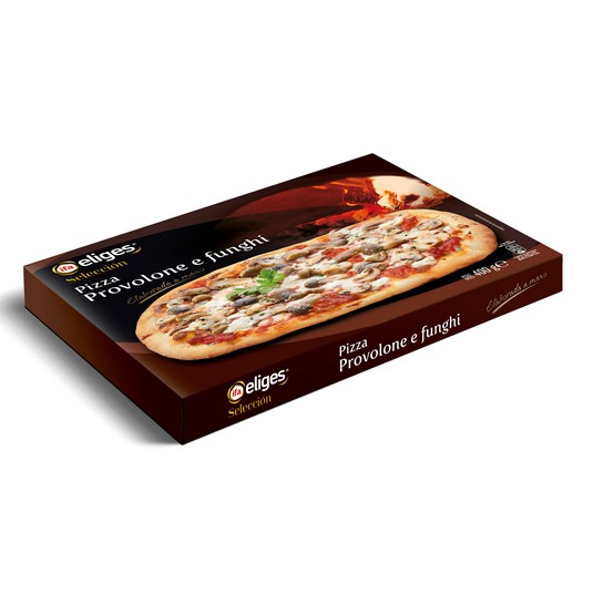 Pizza provolone y funghi - Eliges - 400g
