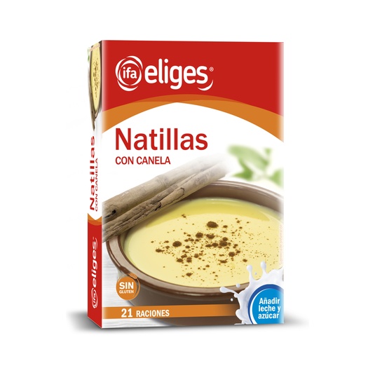 Preparado de natillas (21 raciones) caja de 88g