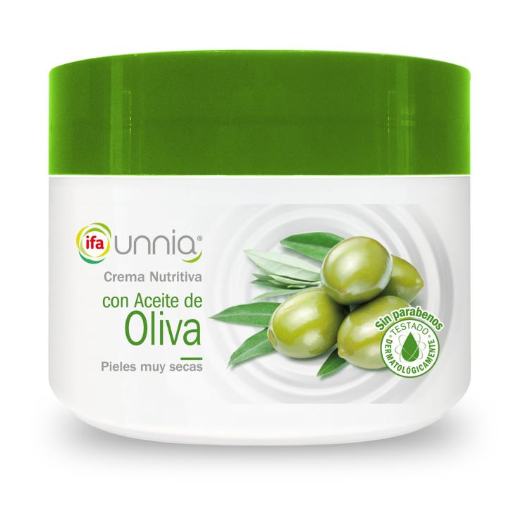 Crema corporal con Aceite de Oliva - Unnia - 250ml