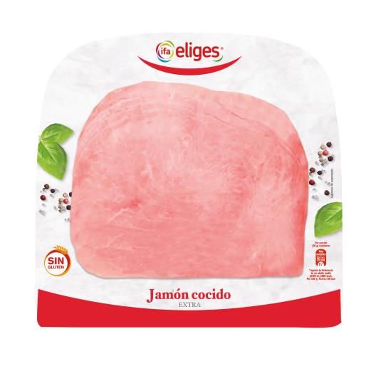Jamón cocido extra - Eliges - 200g