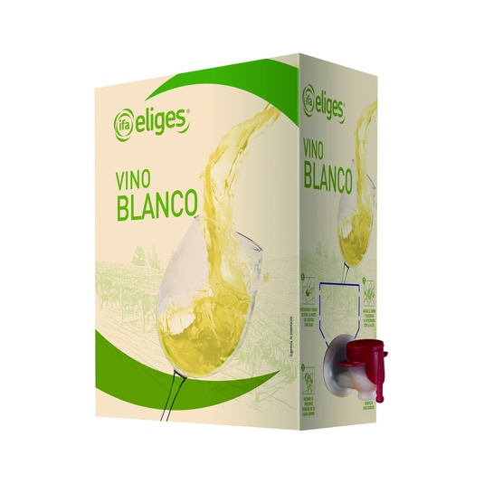 Vino blanco en caja 5L
