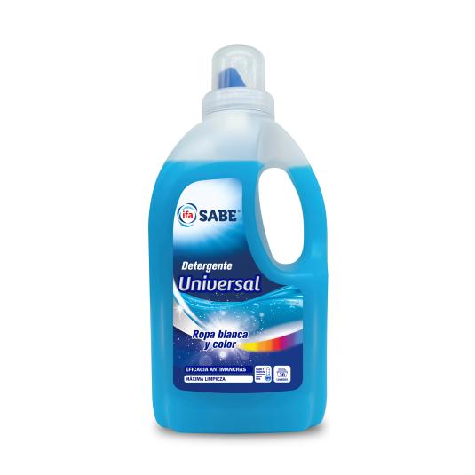 Detergente universal ropa blanca y color - Sabe - 30 lavados