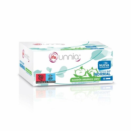 Protege slip orgánico normal caja de 40uds