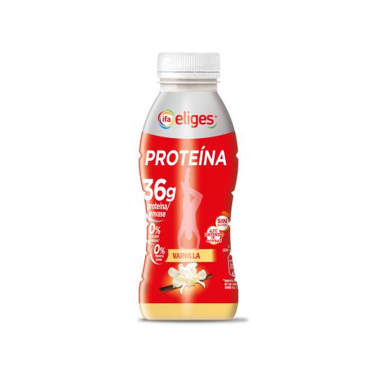 Yogur líquido con proteinas sabor vainilla Eliges - 33cl