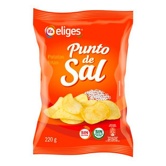 Patatas fritas al punto de sal - Eliges - 220g