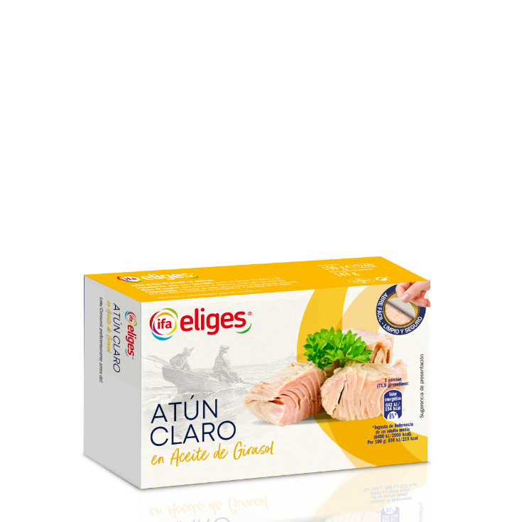 ATUN CLARO ACEITE GIRASOL EASY PEEL -143g