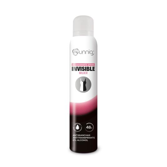 Desodorante spray invisible mujer Unnia - 200ml