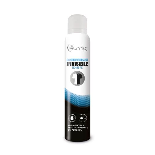 Desodorante spray invisible hombre Unnia - 200ml
