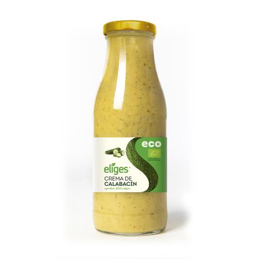 Crema de calabacín ecológica